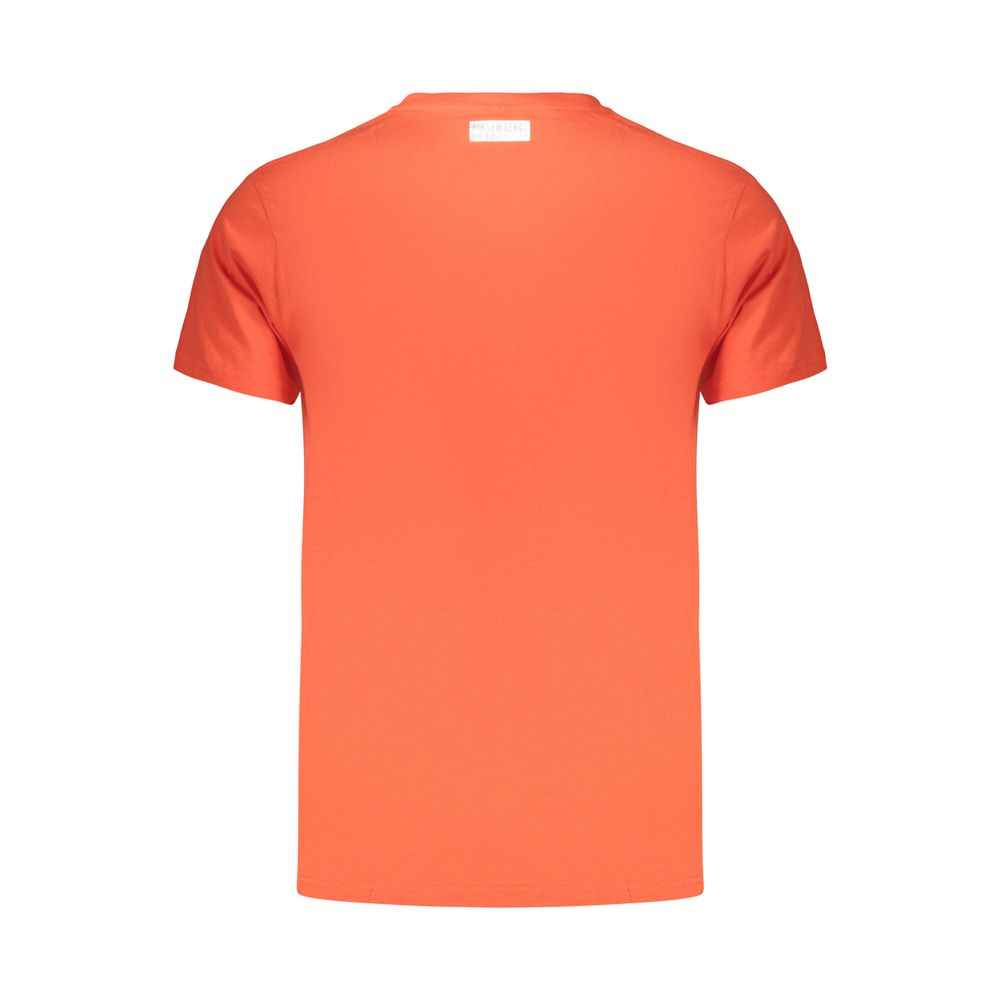 Bikkembergs Orange Cotton Men's T-Shirt