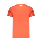 Bikkembergs Orange Cotton Men's T-Shirt