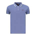 Norway 1963 Blue Cotton Men's Polo Shirt