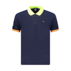 Norway 1963 Blue Cotton Men's Polo Shirt