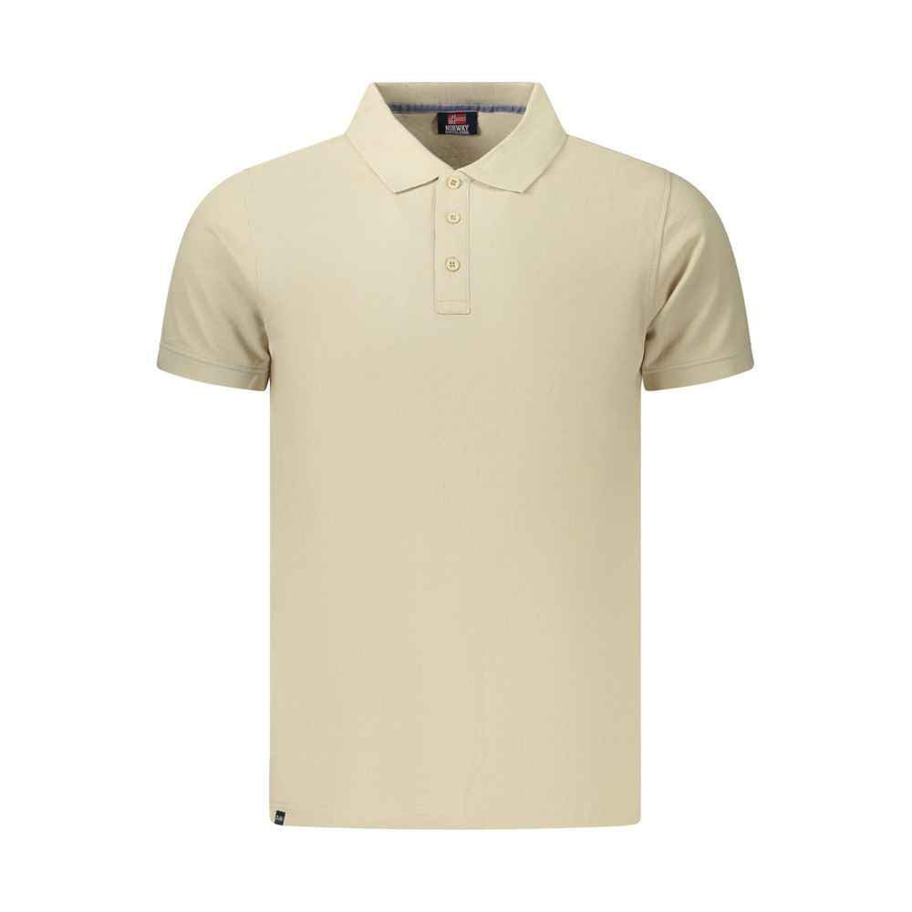 Norway 1963 Beige Cotton Men's Polo