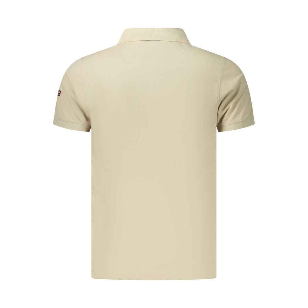 Norway 1963 Beige Cotton Men's Polo