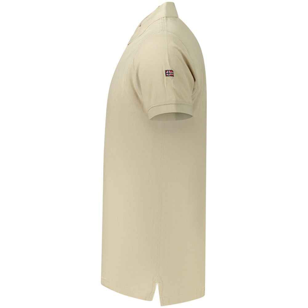 Norway 1963 Beige Cotton Men's Polo