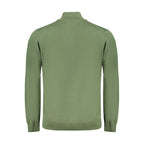 Norway 1963 Verde Cotton Men's Cardigan