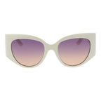 Guess White Plastic Sunglasses