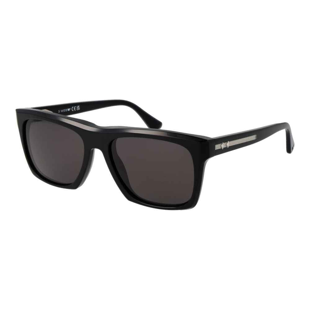 Web Black Acetate Sunglasses