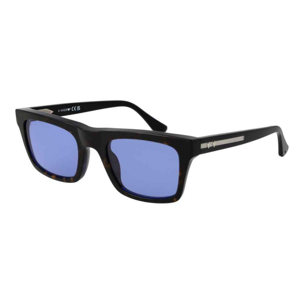 Web Brown Acetate Sunglasses