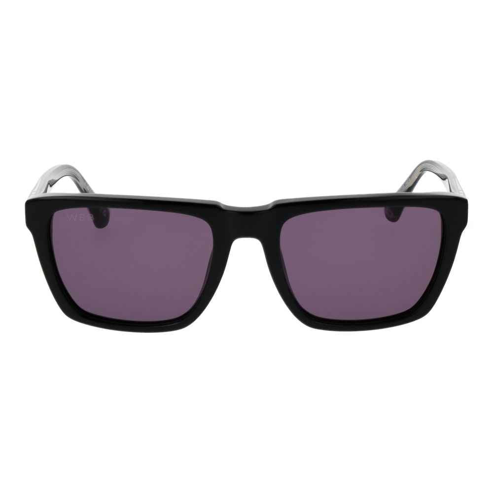 Web Black Acetate Sunglasses
