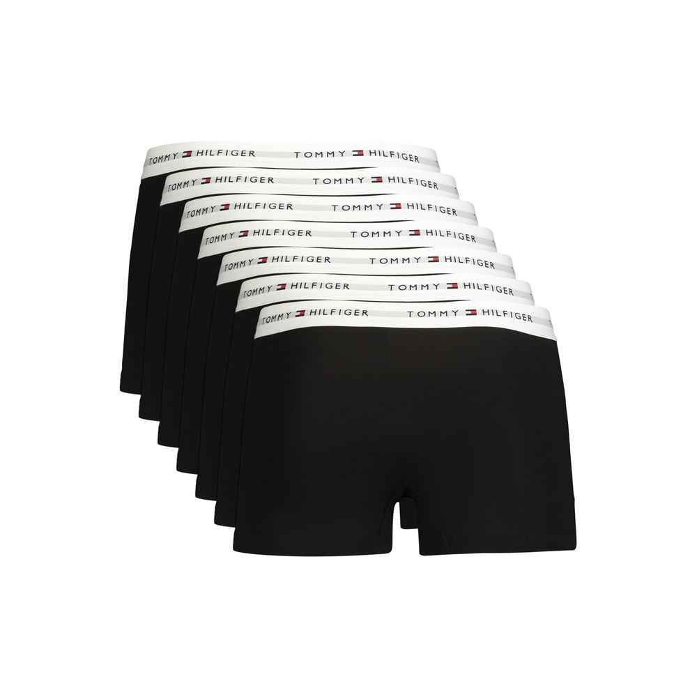Tommy Hilfiger Black Cotton Mens Underwear