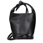 Jacquemus Black Leather Crossbody Bag