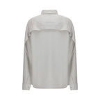 Calvin Klein White Silk Dress Shirt