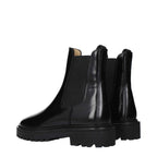 Isabel Marant Black Leather Ankle Boots
