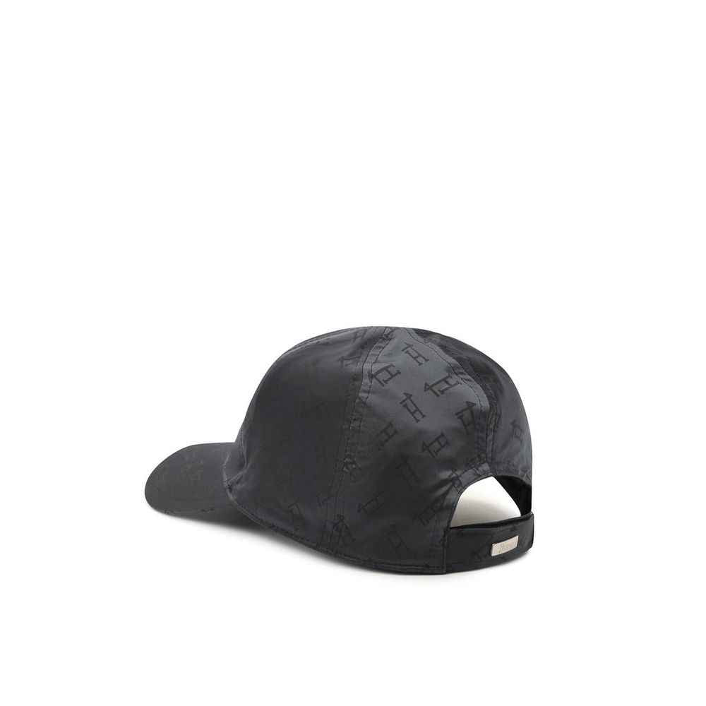 Herno Black Polyamide Cap (Baseball Hat)