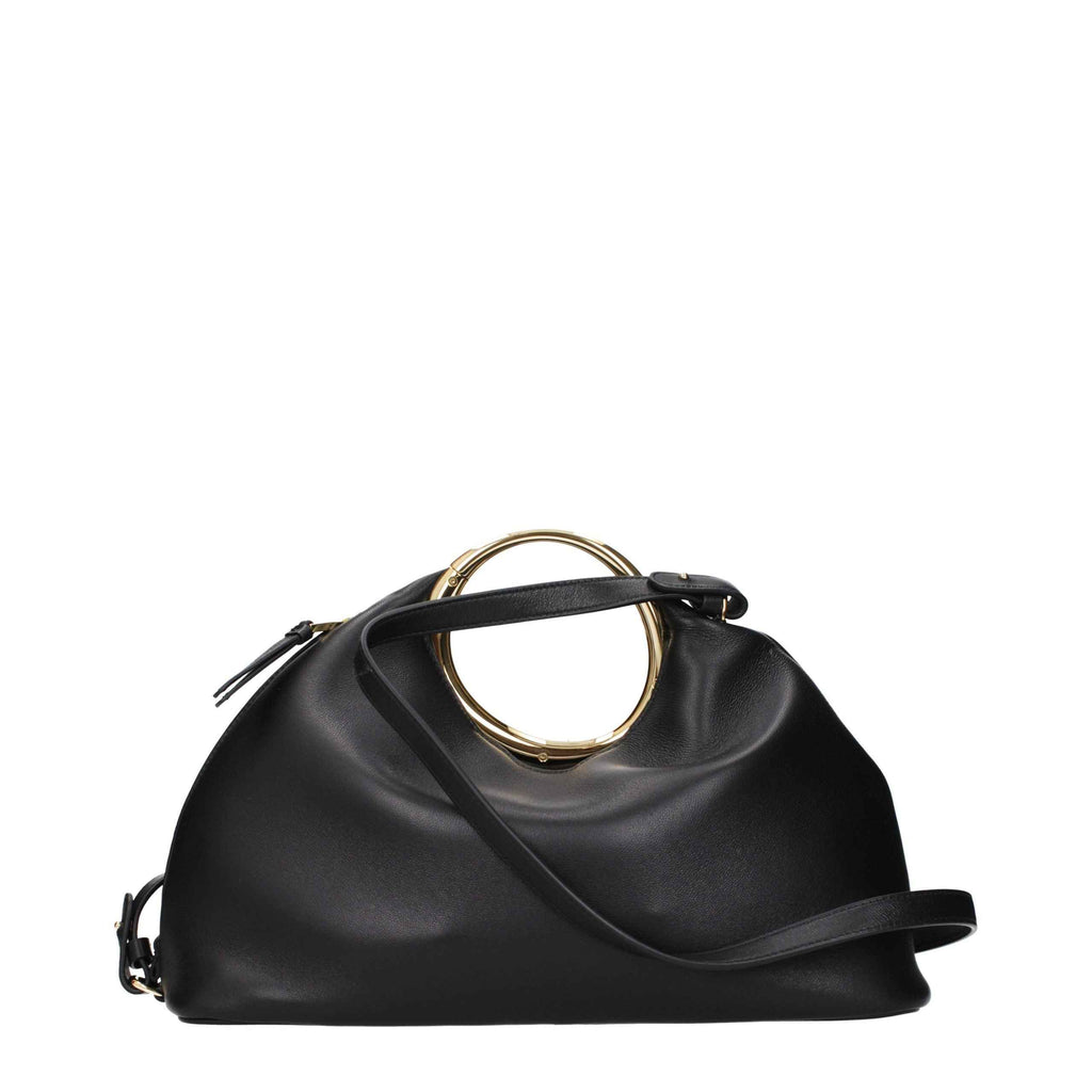Jacquemus Black Leather Handbag