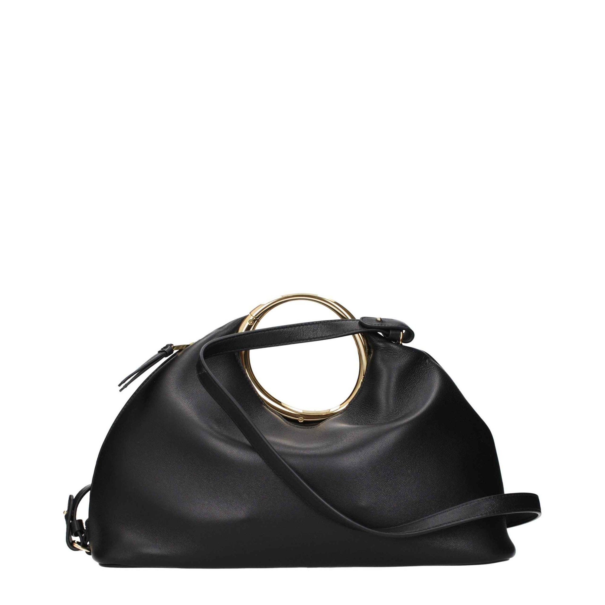 Jacquemus Black Leather Handbag