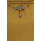 PINKO Brown Cotton Casual Dress
