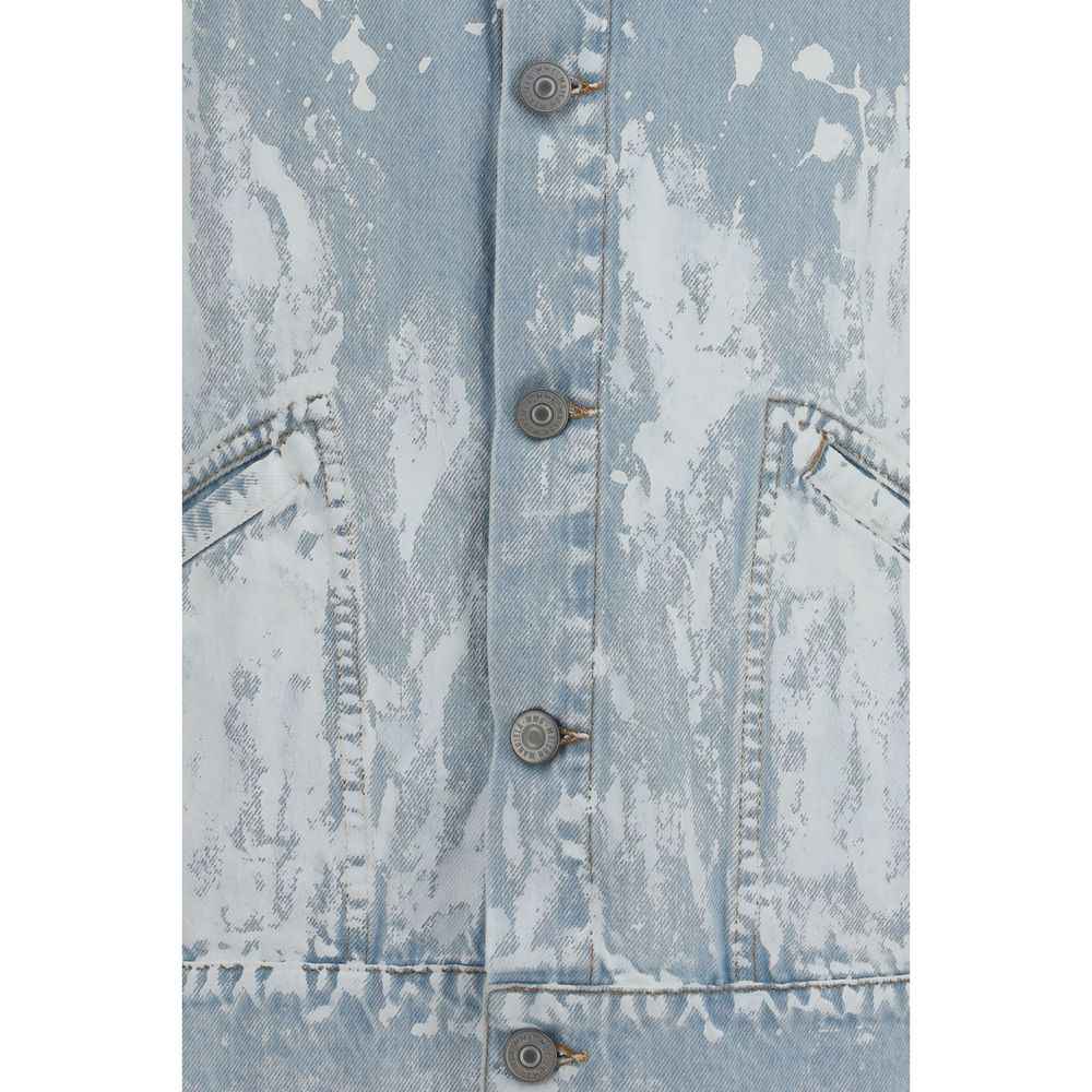 MM6 Blue Cotton Denim Jacket