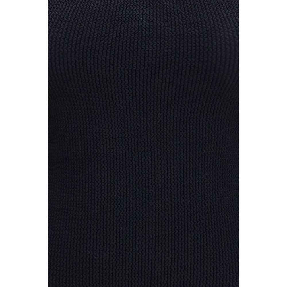 Hunza G Black Polyamide One-Piece Swimsuit