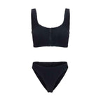 Hunza G Black Polyamide Bikini