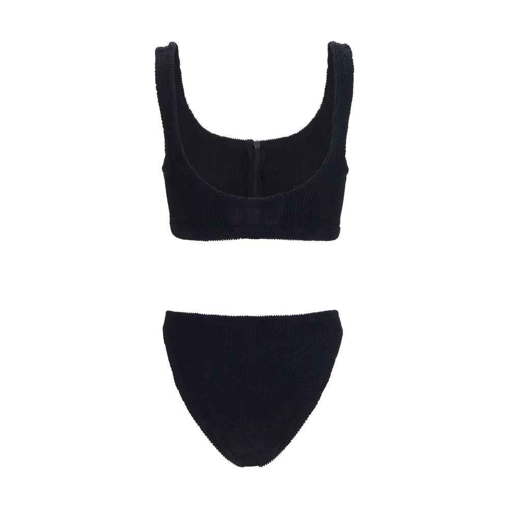 Hunza G Black Polyamide Bikini