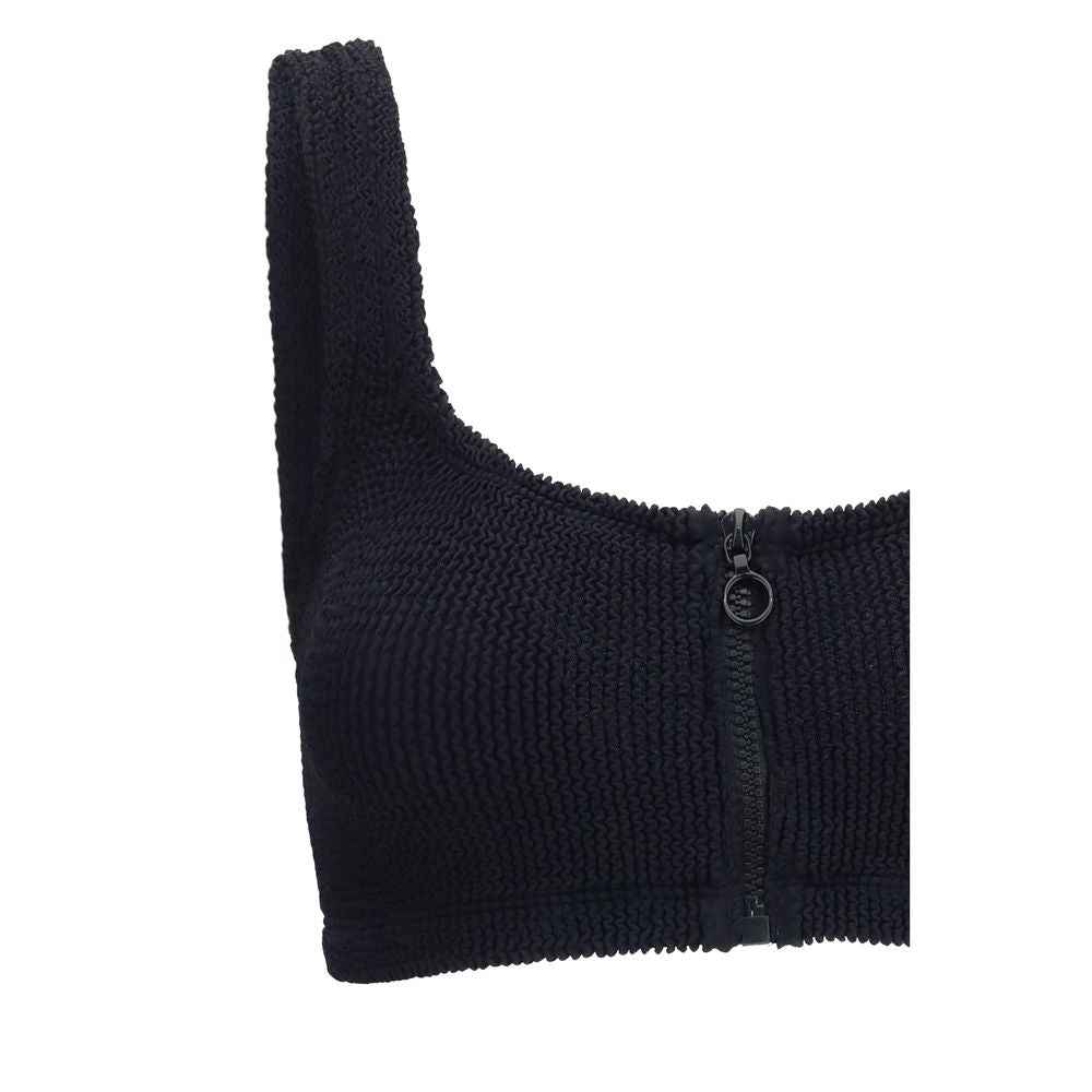 Hunza G Black Polyamide Bikini