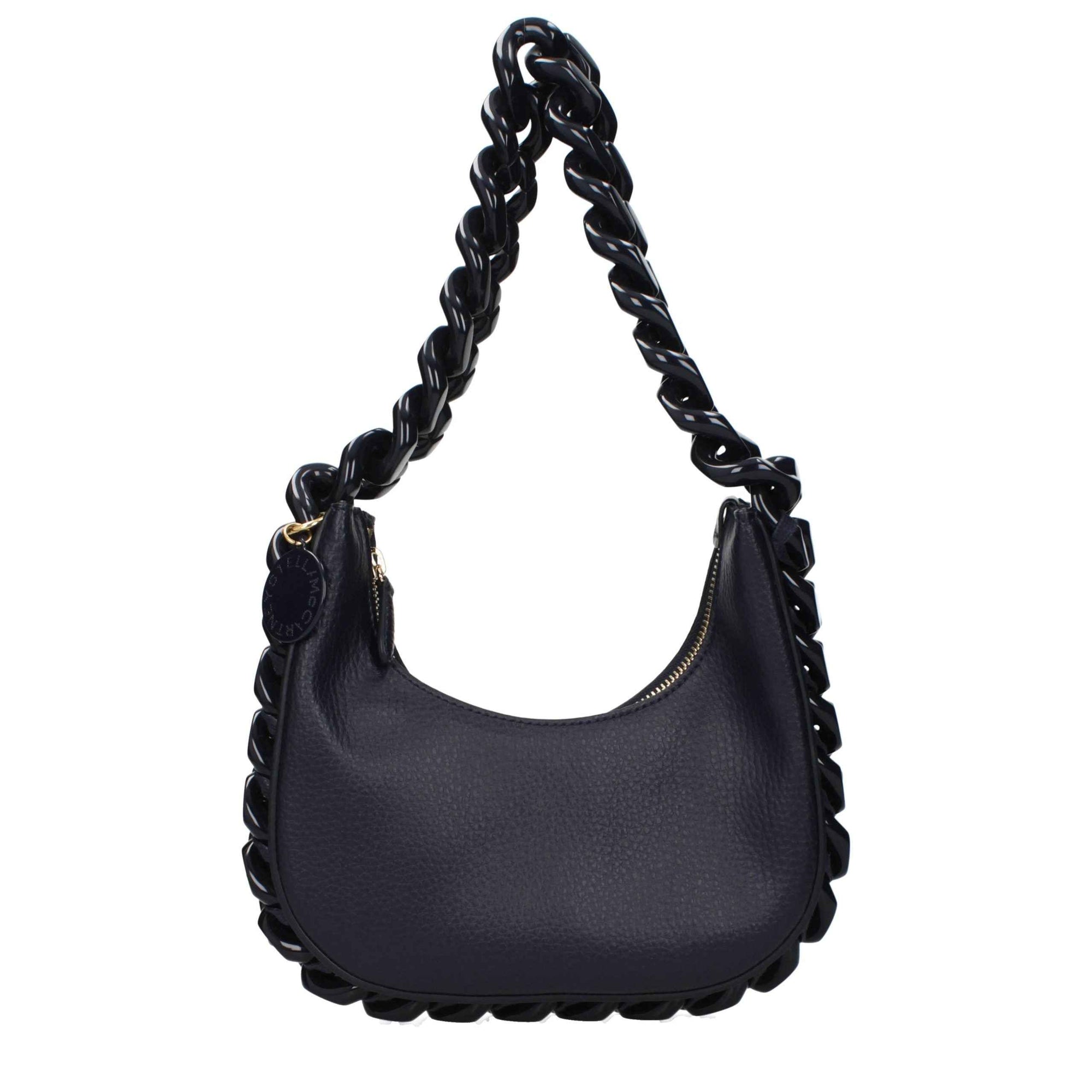 Stella McCartney Blue Leather Shoulder Bag