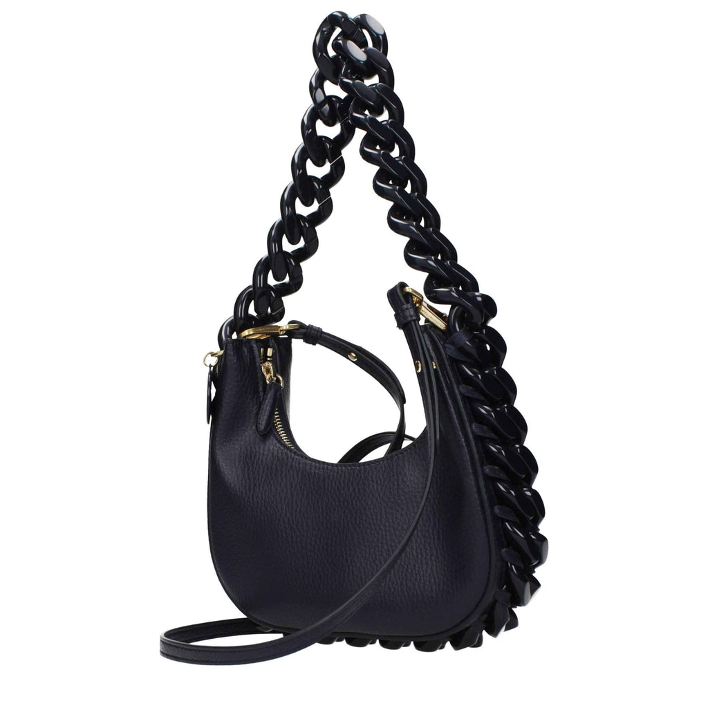 Stella McCartney Blue Leather Shoulder Bag