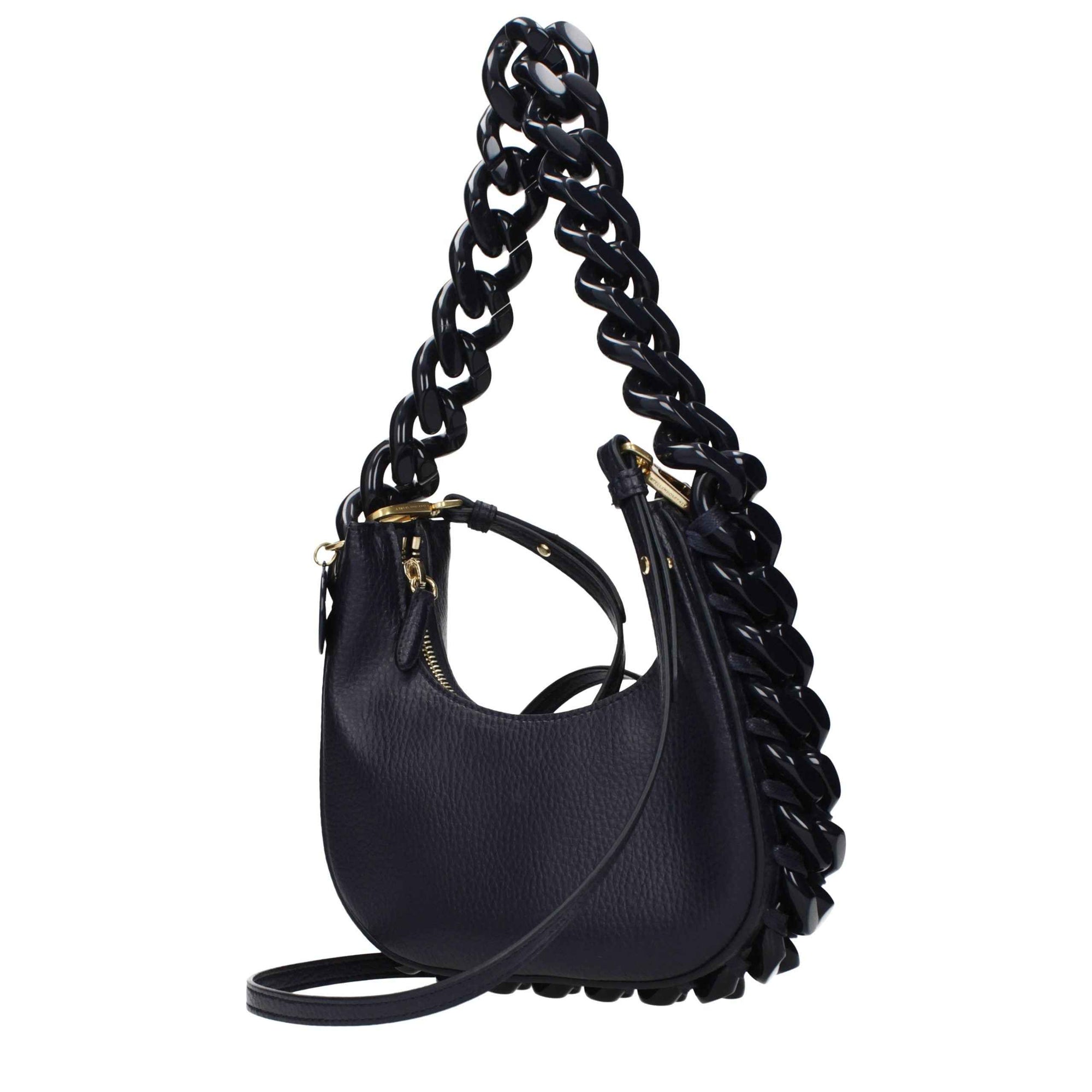 Stella McCartney Blue Leather Shoulder Bag