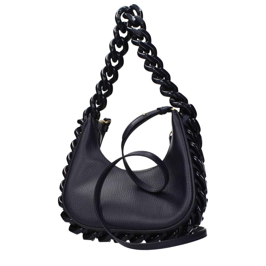 Stella McCartney Blue Leather Shoulder Bag