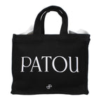 Patou Black Cotton Handbag