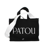 Patou Black Cotton Handbag