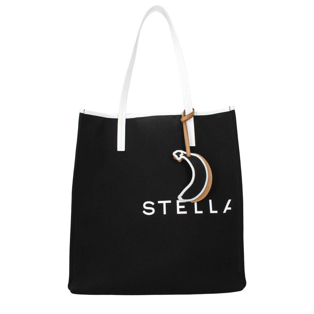 Stella McCartney Black Fabric Shoulder Bag