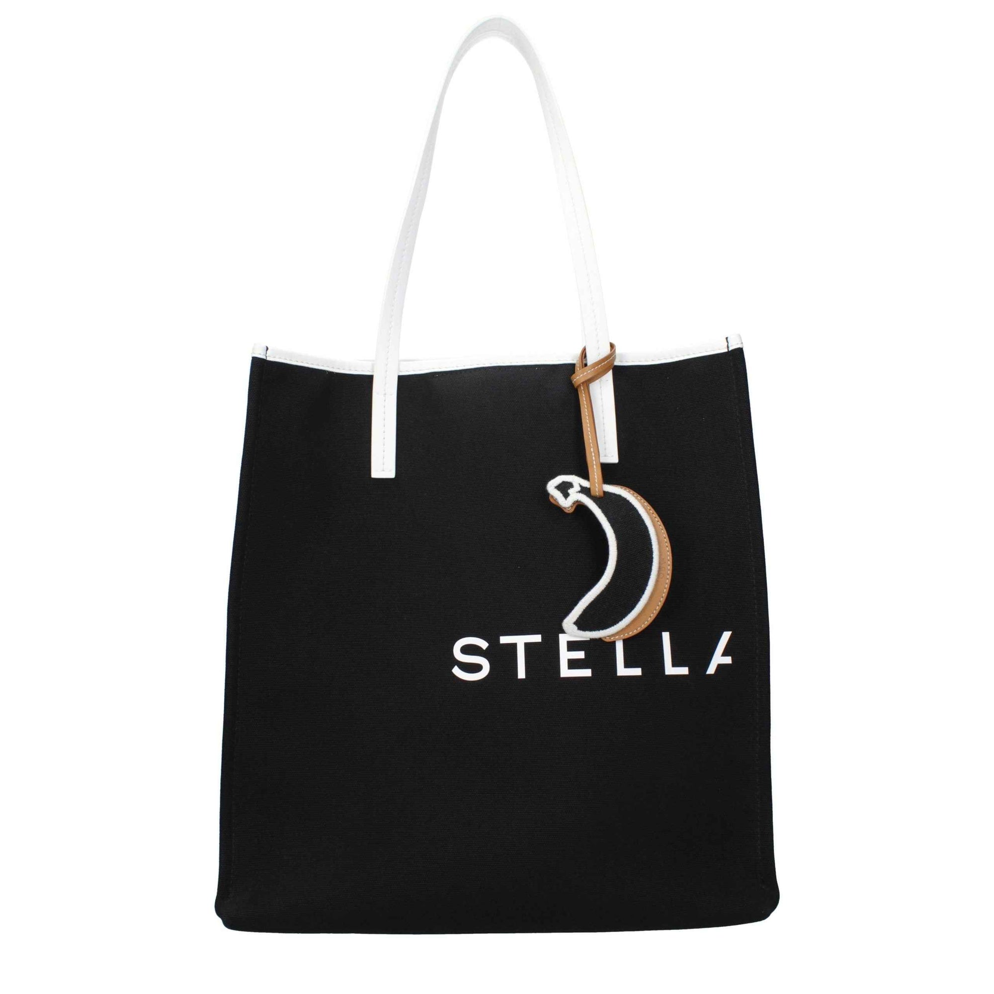 Stella McCartney Black Fabric Shoulder Bag