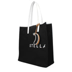 Stella McCartney Black Fabric Shoulder Bag