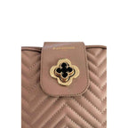 Baldinini Trend Beige PU Women Crossbody