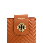 Baldinini Trend Brown PU Women Crossbody Bag