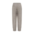 Brunello Cucinelli Beige Linen Casual Pants
