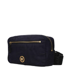 Versace Blue Fabric Backpack