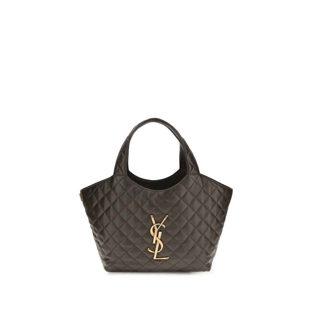 Saint Laurent Bicolor Napa Leather / Calf Bos Taurus Shoulder Bag