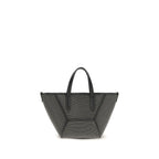 Brunello Cucinelli Black Calf Leather Bos Taurus Shoulder Bag