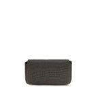 Brunello Cucinelli Black Leather Shoulder Bag