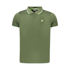 Lotto Green Polyester Men's Polo Shirt