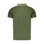 Lotto Green Polyester Men's Polo Shirt