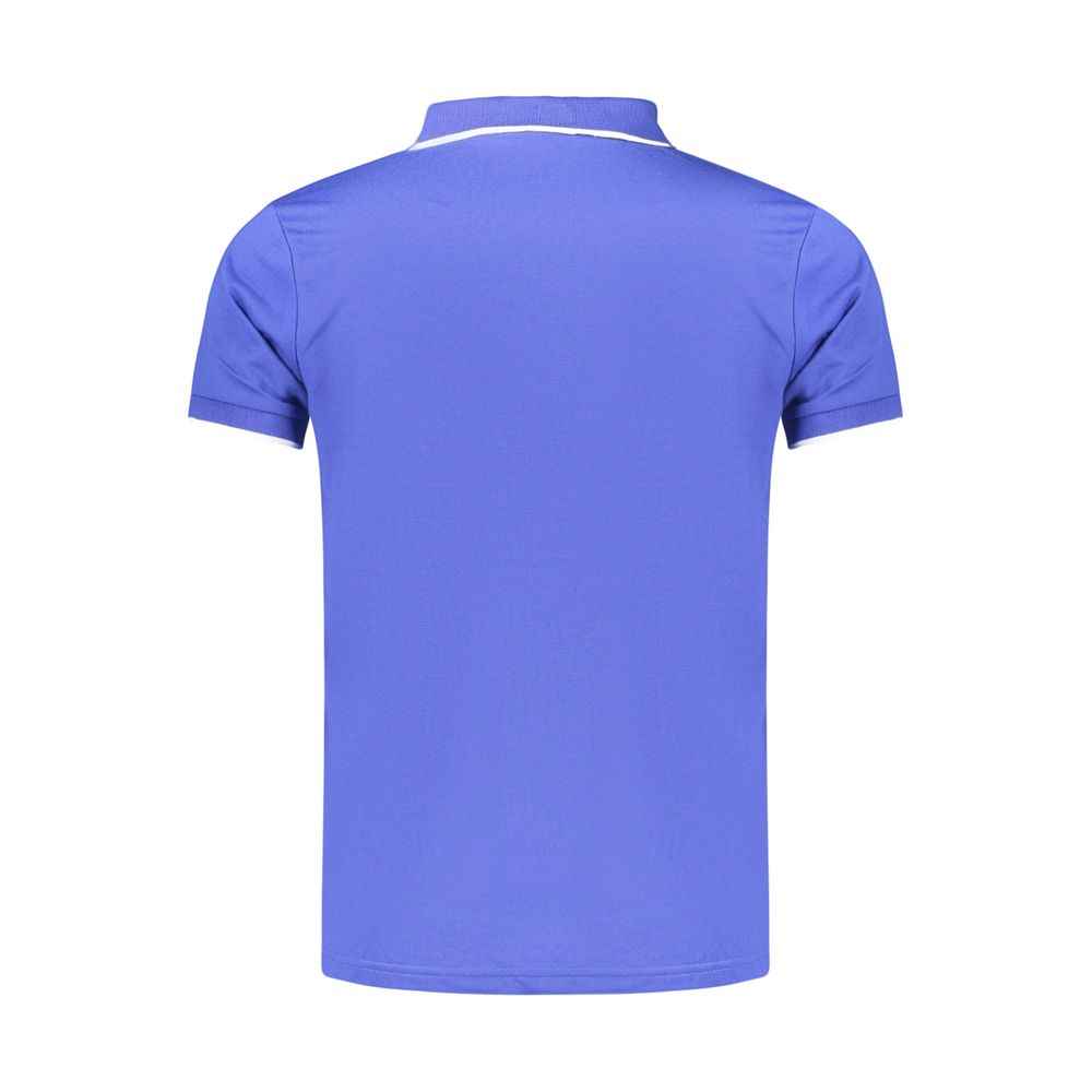 Lotto Blue Polyester Men's Polo Shirt
