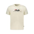 Fila Beige Cotton Men's T-Shirt