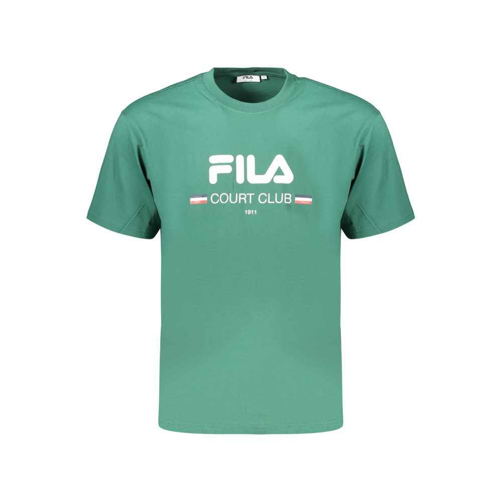 Fila Green Cotton Men's T-Shirt