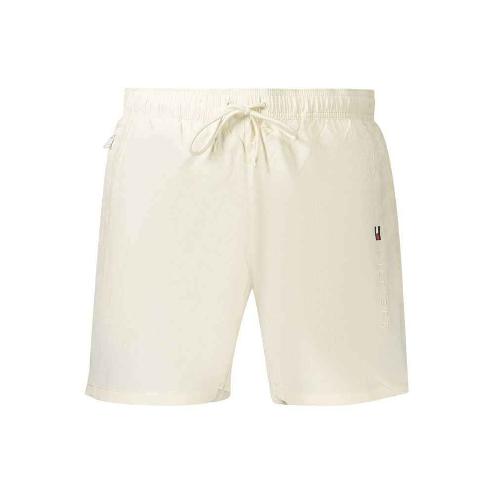 Tommy Hilfiger Beige Polyester Men's Short