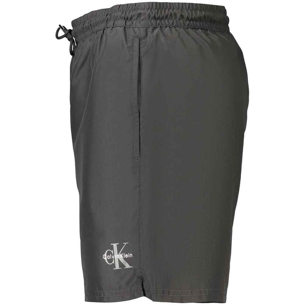 Calvin Klein Black Polyester Men's Swimwear