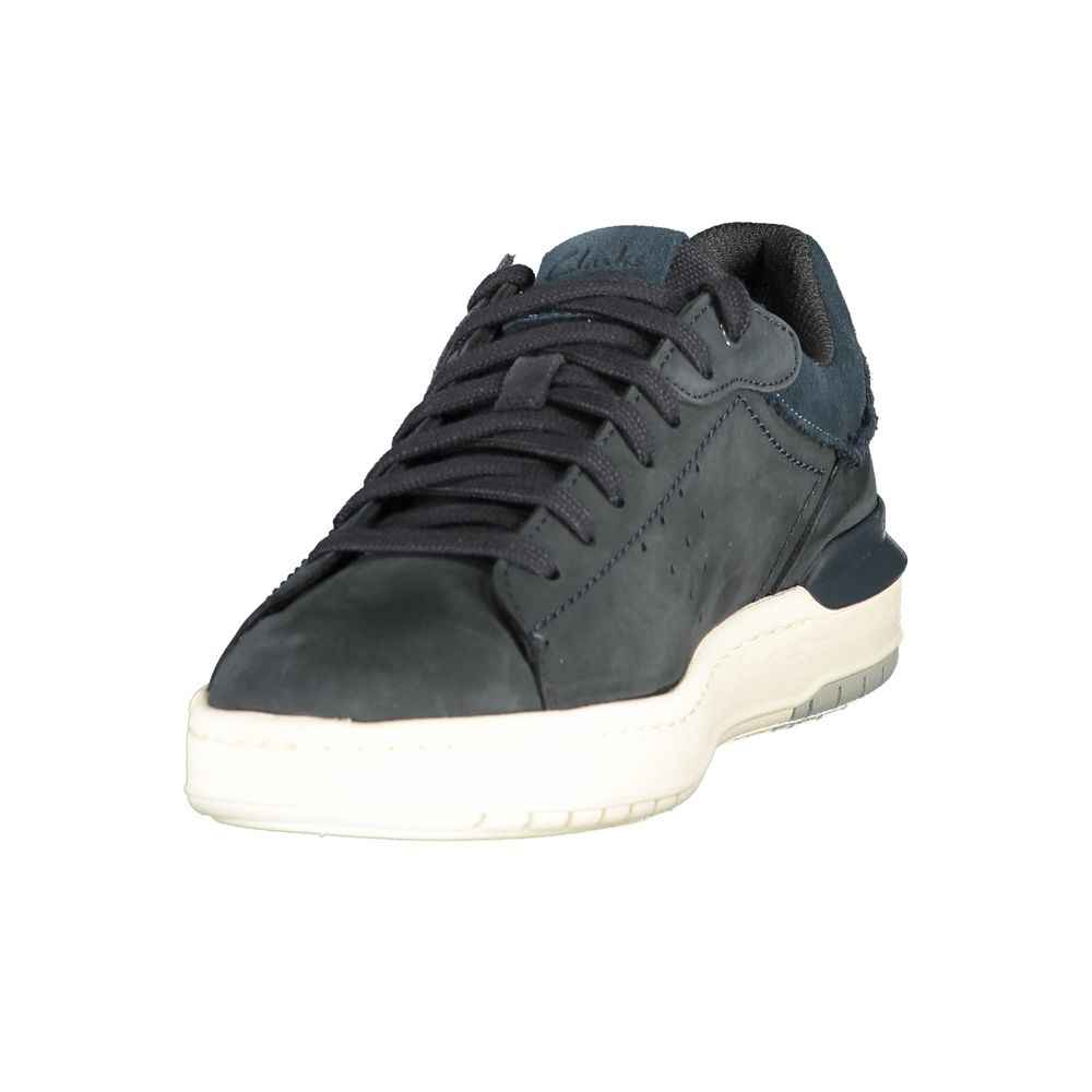 Clarks Blue Polyester Men's Sneaker