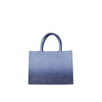 Dior Blue Calfskin Tote Bag